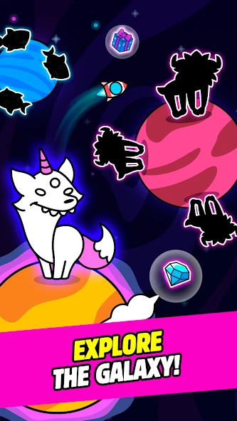 Evolution Galaxy - Mutant Creature Planets Game screenshot 5