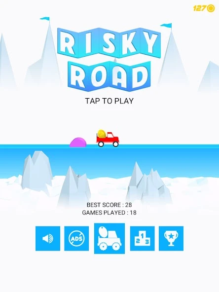 Download Risky Road (MOD, unlimited coins) 2.0 screenshot 6