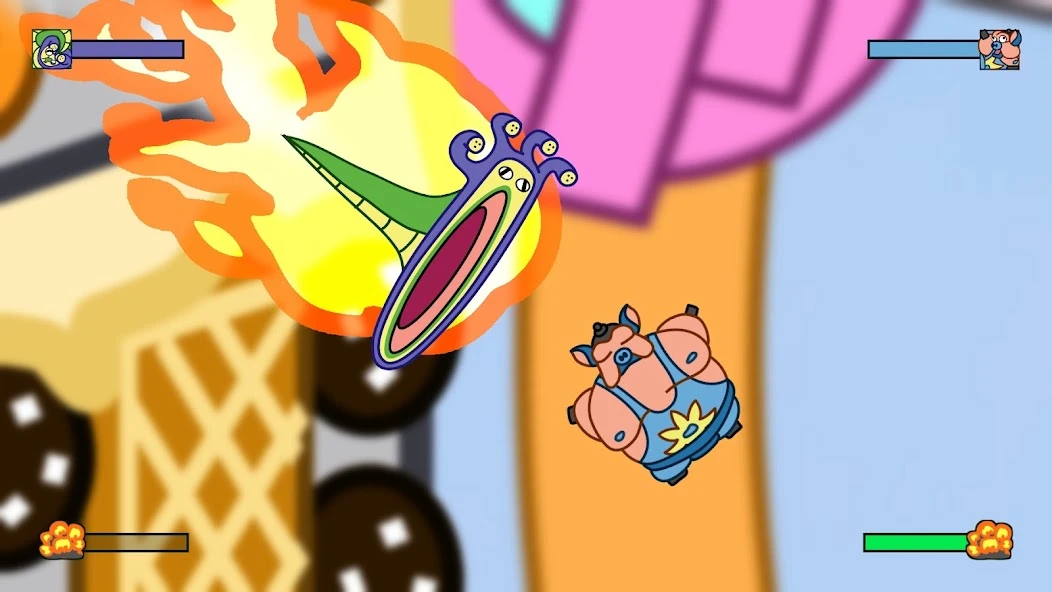 Fly Punch Boom! – Anime Fights APK screenshot 1