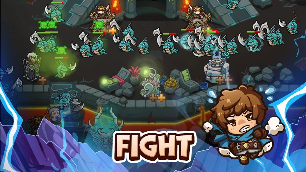 Crazy Defense Heroes: Tower Defense Strategy TD screenshot 3
