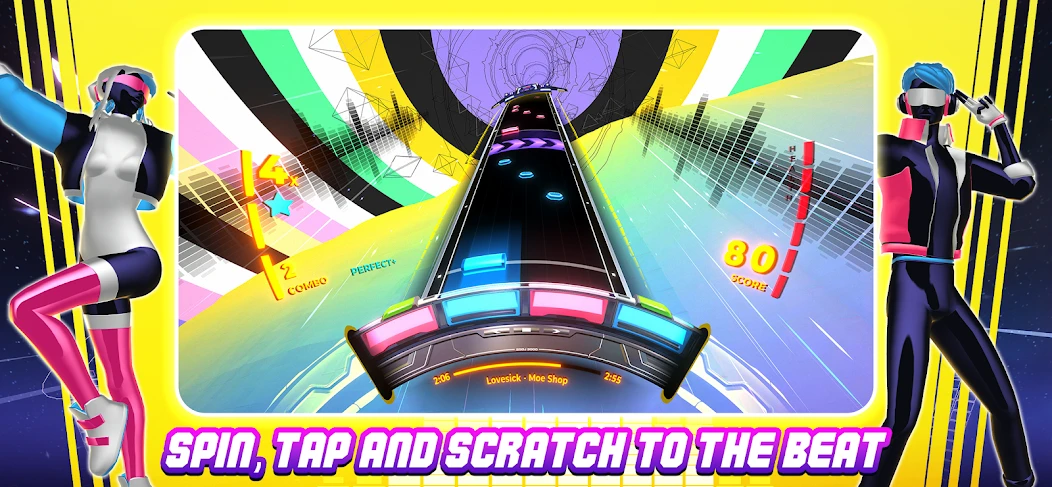 Crunchyroll: Spin Rhythm screenshot 2