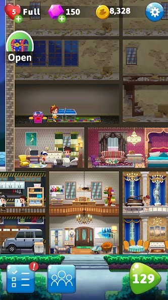 Pocket Family Dreams: Play & Build a Virtual Home screenshot 5