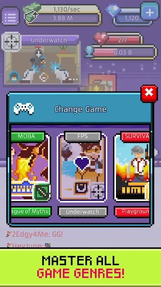 xStreamer - Livestream Simulator Clicker Game screenshot 2