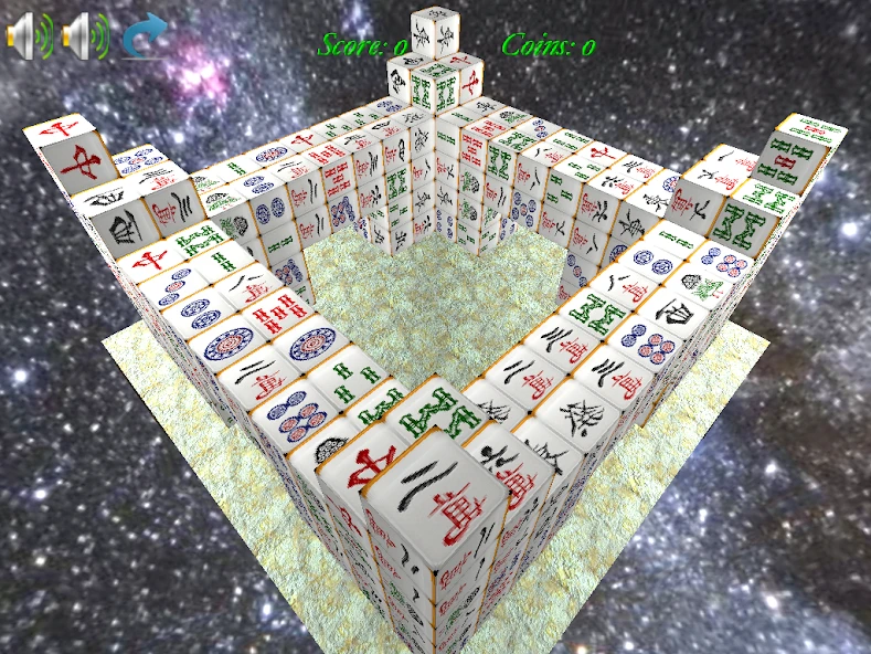 Mahjong 3D Cube Solitaire screenshot 4