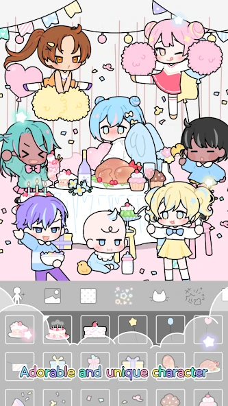 Pastel Party : Dress Up Game screenshot 1
