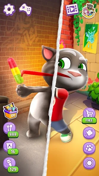 Talking Tom Cat APK screenshot 1