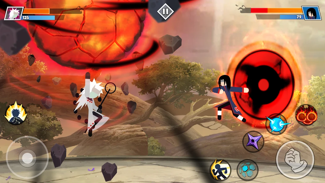 Stickman Shinobi : Ninja Fighting screenshot 2