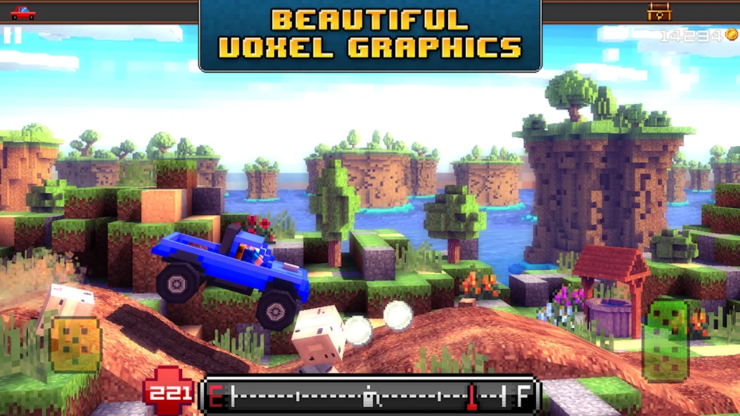 Blocky Roads screenshot 4