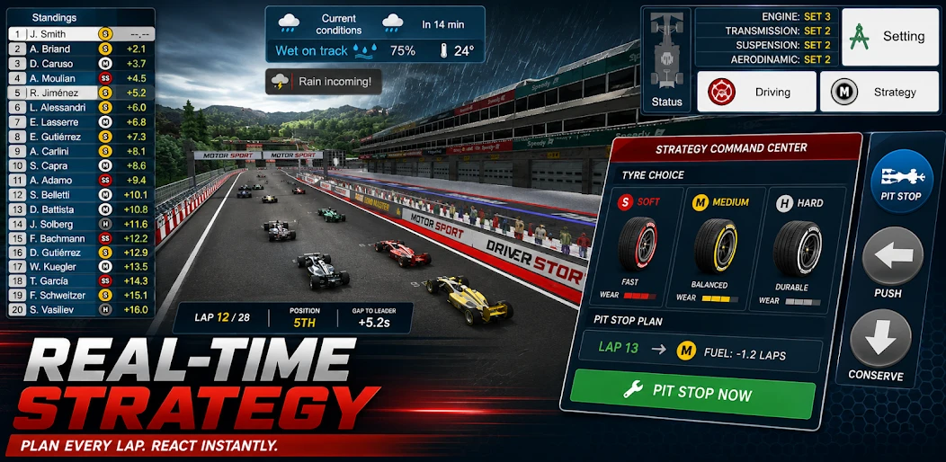 Race Master MANAGER screenshot 1