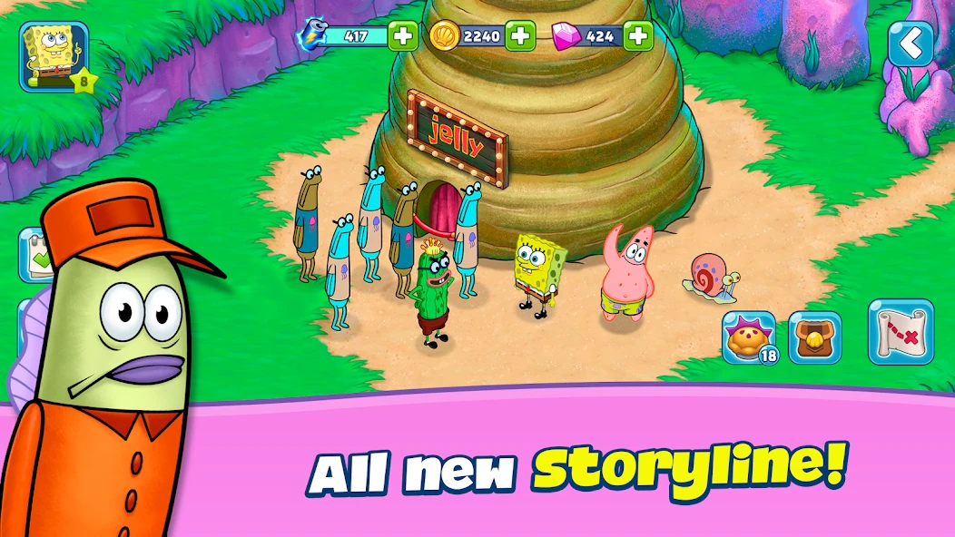 SpongeBob Adventures: In A Jam APK screenshot 4