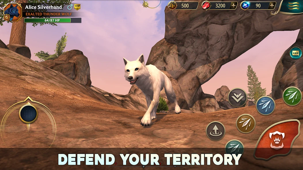 Wolf Tales - Online Wild Animal Sim screenshot 5