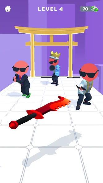 Sword Play! Ninja Slice Runner 3D screenshot 4