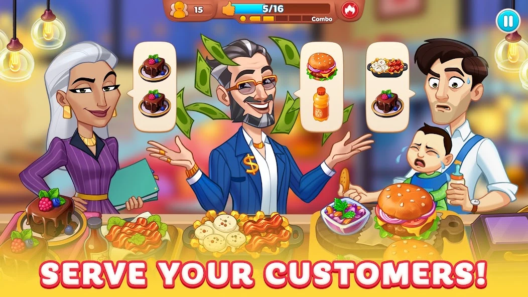 Chef & Friends: Cooking Game APK screenshot 4