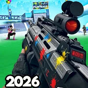 Paintball Shooting Games 3D icon