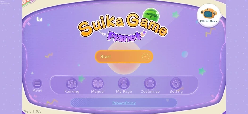 Suika Game Planet APK screenshot 2