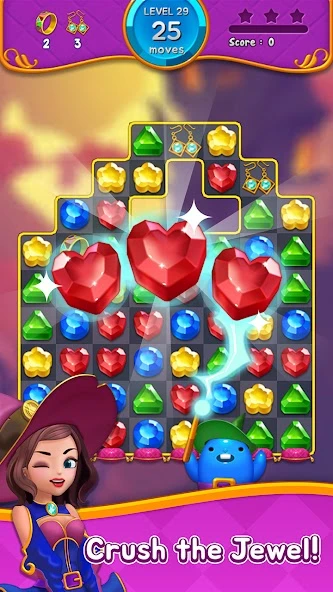 Jewel Witch – Match 3 Game APK screenshot 5