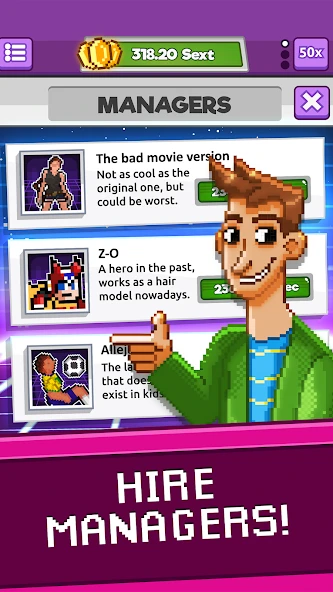 Press Start - Game Nostalgia Clicker screenshot 3