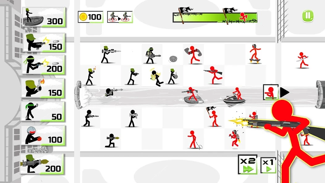 Stickman Army : The Resistance screenshot 1