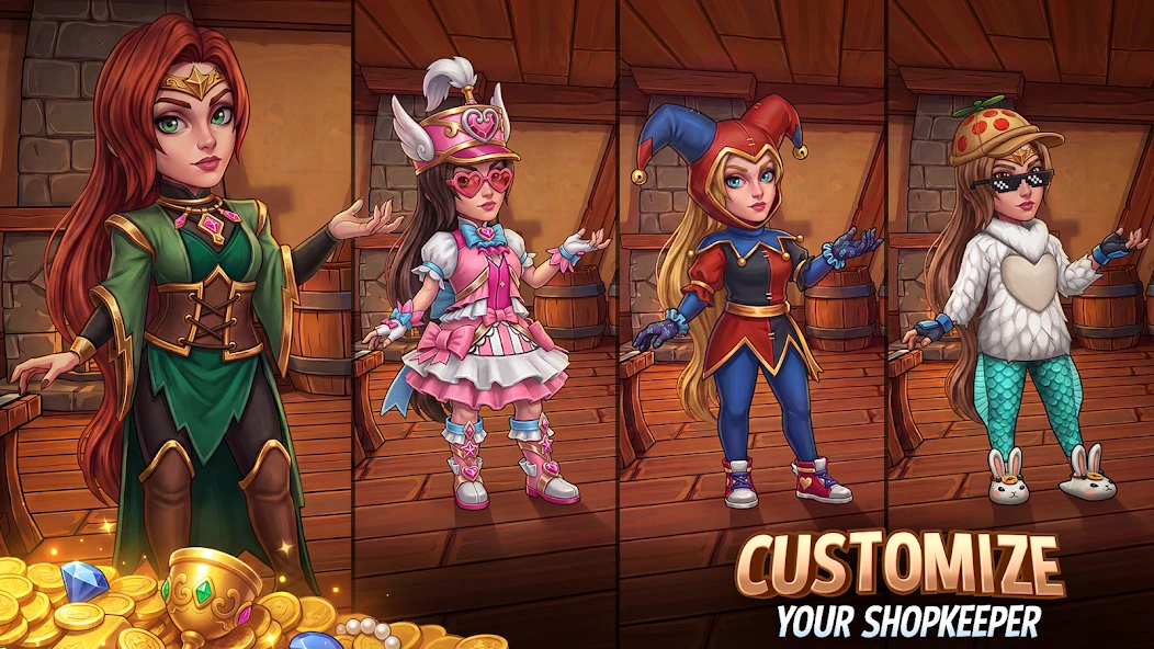 Shop Titans: Design & Trade screenshot 4