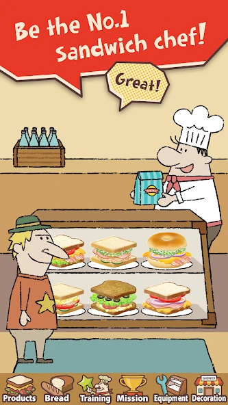 Happy Sandwich Cafe screenshot 4