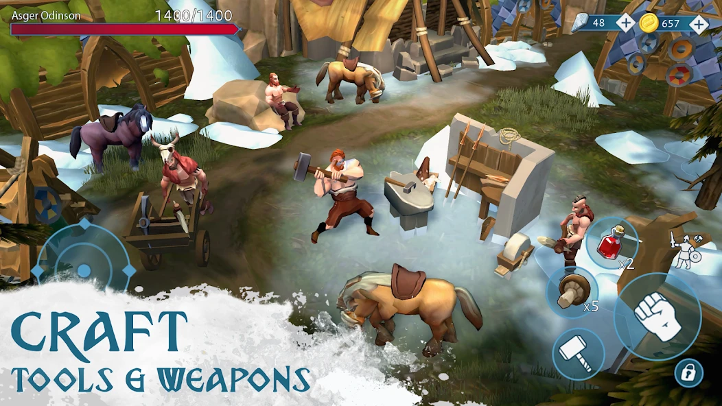 Vinland Tales – Viking Survival APK screenshot 5