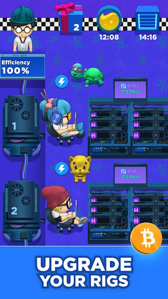 Crypto Idle Miner - Bitcoin Tycoon screenshot 4