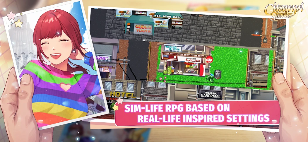 Citampi Stories: Love and Life Sim RPG screenshot 1