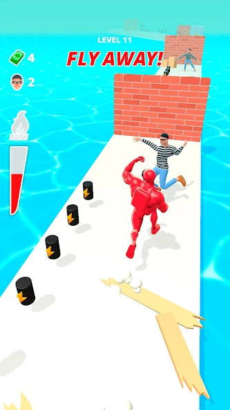 Muscle Rush - Smash Running Game screenshot 1