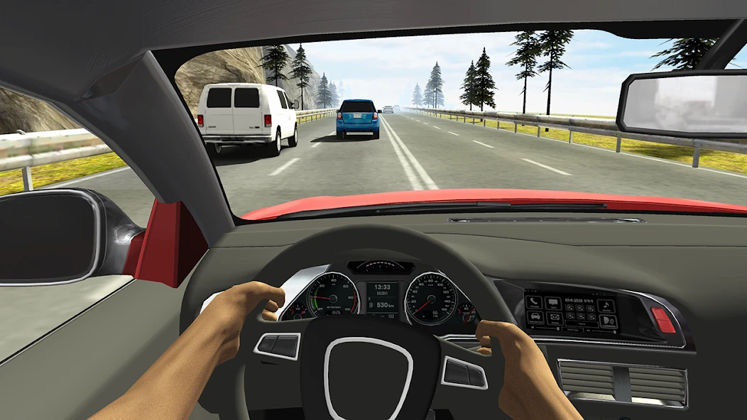Racing in Car screenshot 3