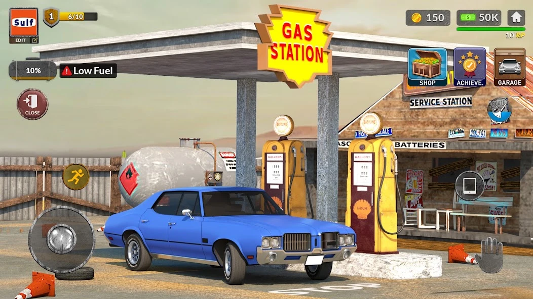 Gas Station Junkyard Simulator APK screenshot 1