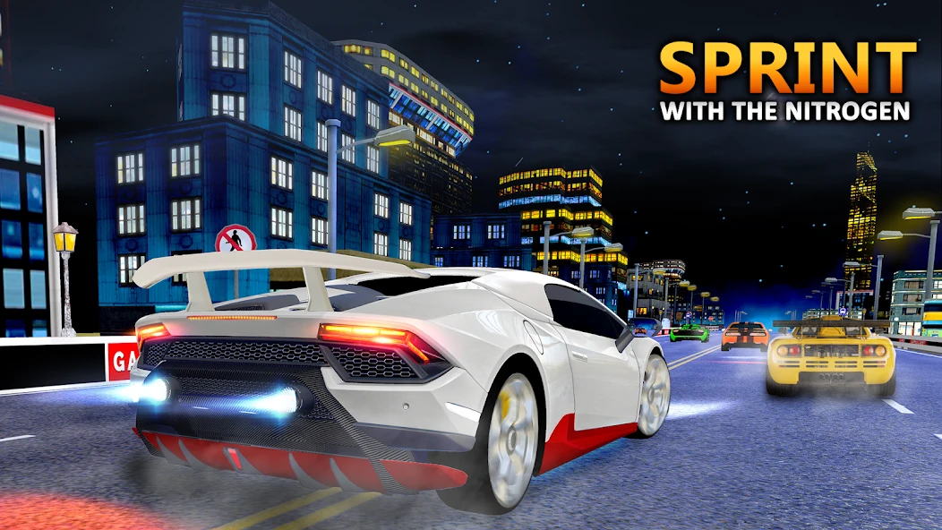 Traffic Car Racing: Highway City Driving Simulator screenshot 3
