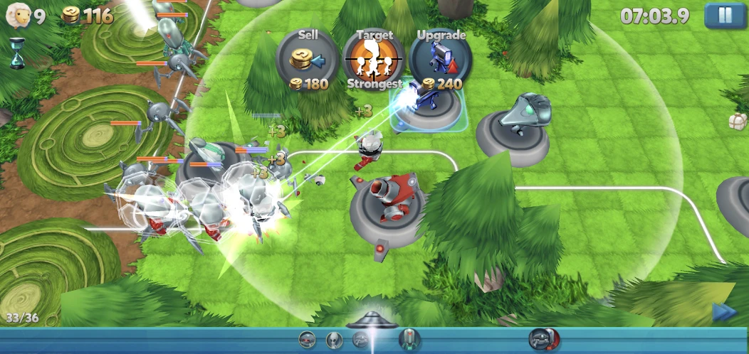 Download Tower Madness 2: 3D Defense (MOD, Infinite wools) 2.1.1 screenshot 1