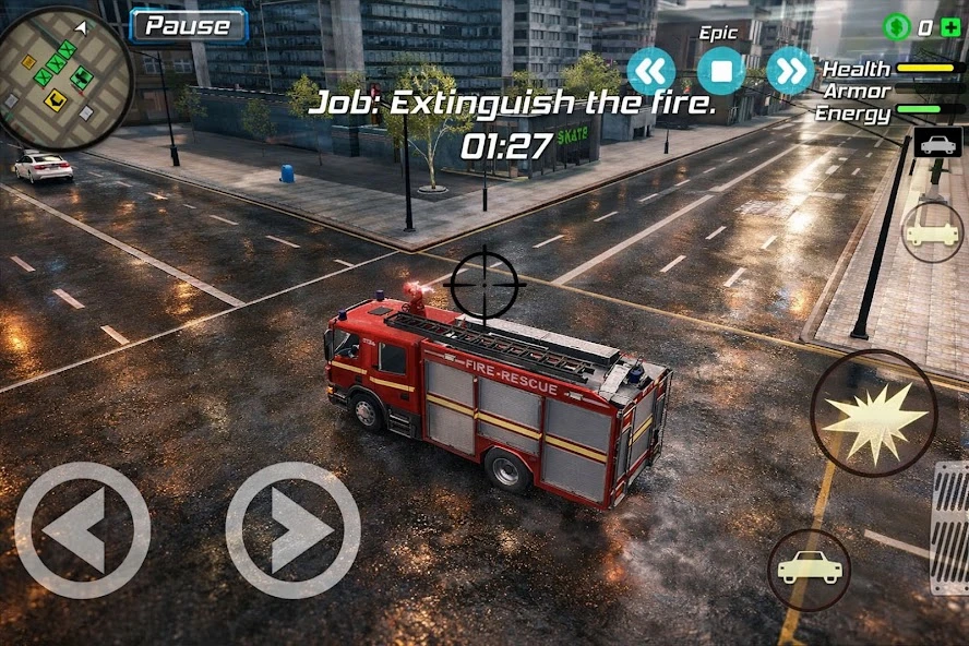 Snow Storm Superhero screenshot 4