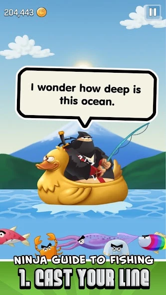 Ninja Fishing screenshot 5