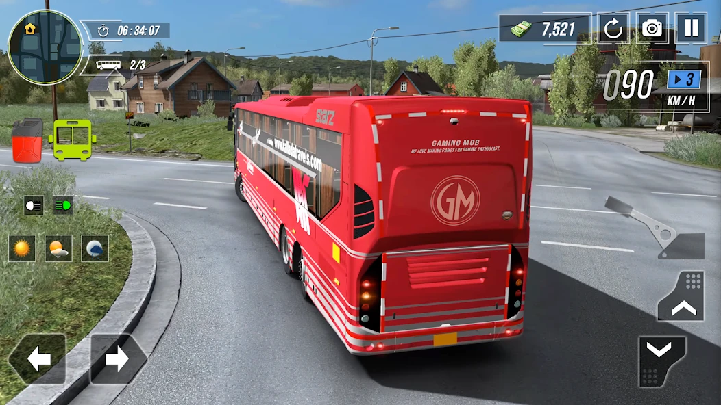 City Bus Driving and Racing APK screenshot 1
