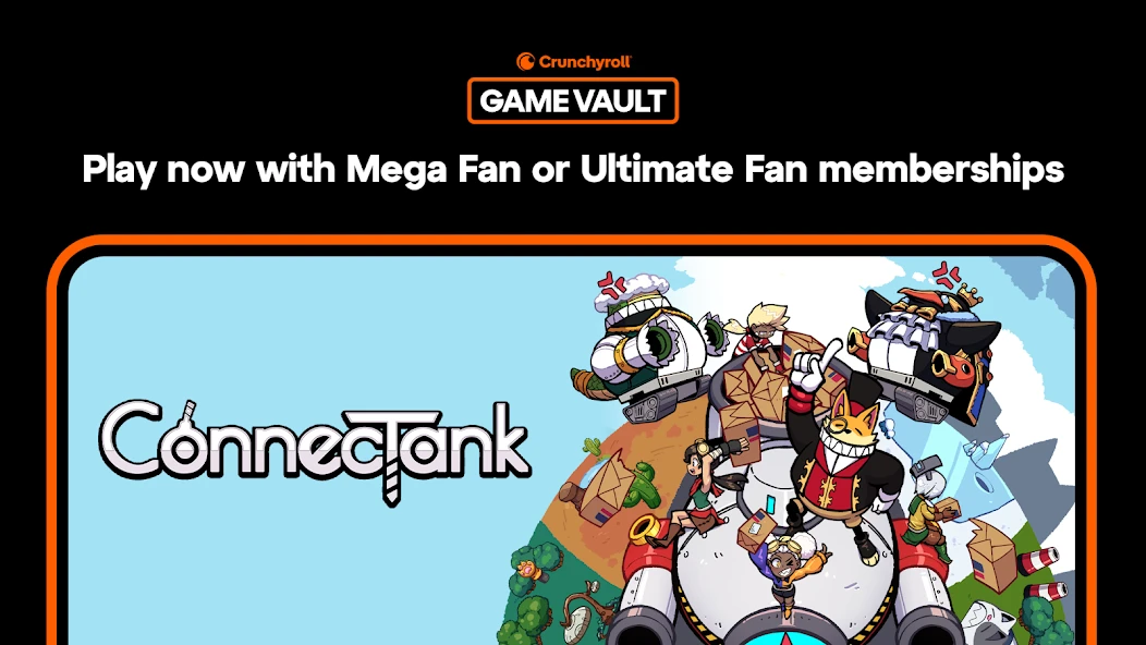 Crunchyroll: ConnecTank screenshot 1