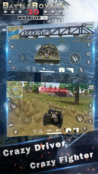 Battle Royale 3D - Warrior63 screenshot 2