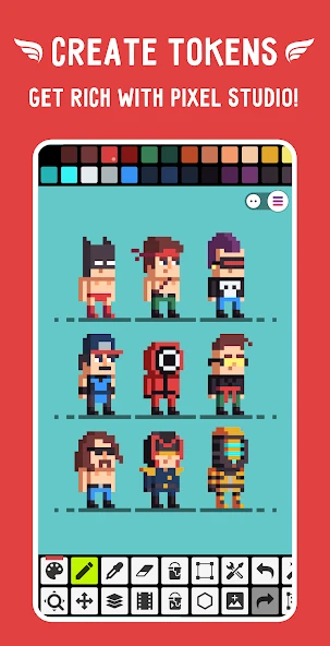 Pixel Studio – Pixel art editor, GIF animation APK screenshot 3