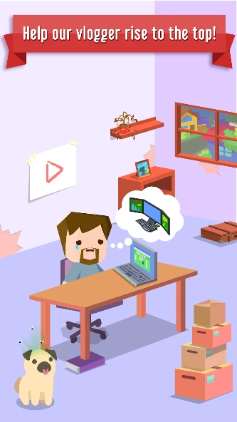 Vlogger Go Viral - Clicker screenshot 1