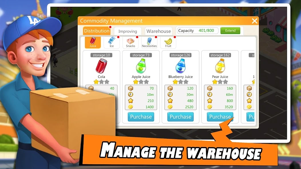 My Supermarket Story : Store tycoon Simulation screenshot 4