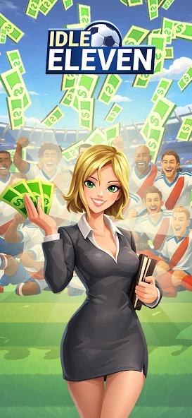 Idle Eleven - Be a millionaire football tycoon screenshot 1