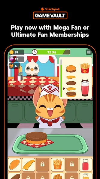 Crunchyroll: Kawaii Kitchen screenshot 2