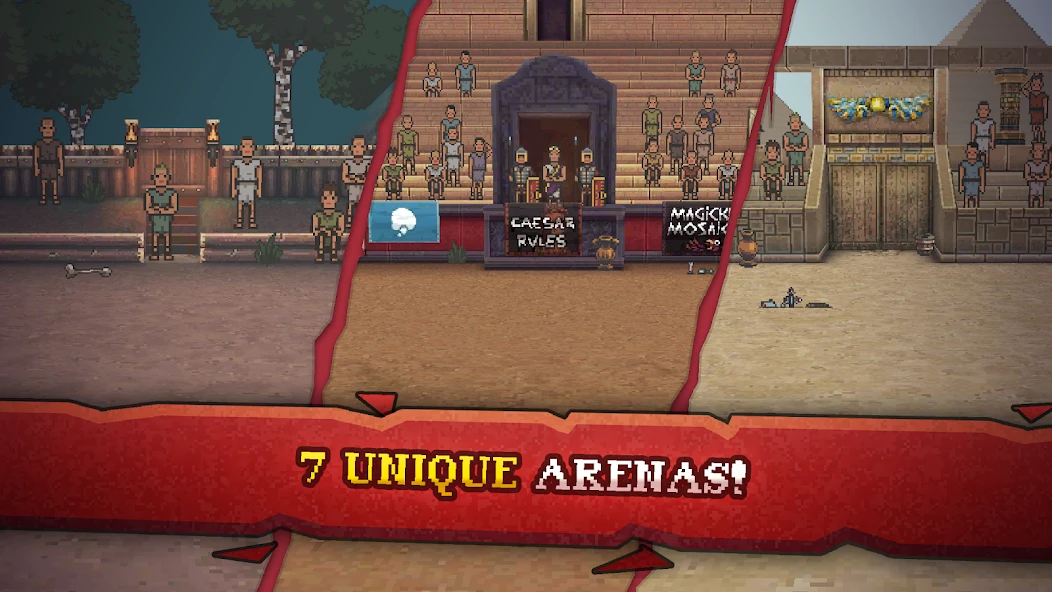 Gladihoppers - Gladiator Battle Simulator! screenshot 4