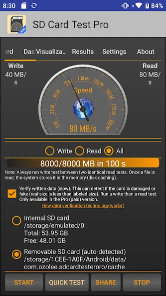 SD Card Test Pro APK screenshot 1