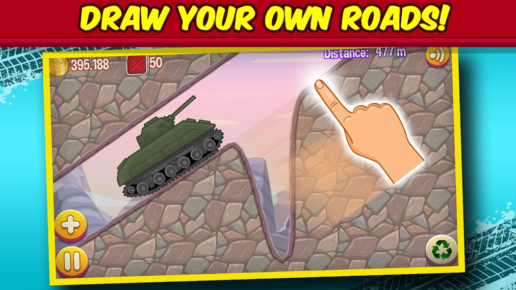 Road Draw: Climb Your Own Hills screenshot 3