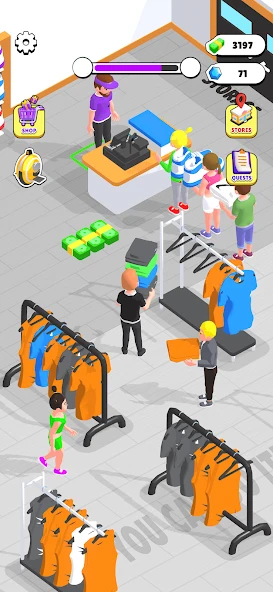 Download Outlets Rush (MOD, Unlimited Money) 3.8.0 screenshot 5