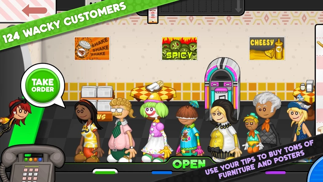 Papa’s Cheeseria To Go! APK screenshot 2