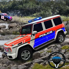Offroad Police Car Driving Simulator Game icon
