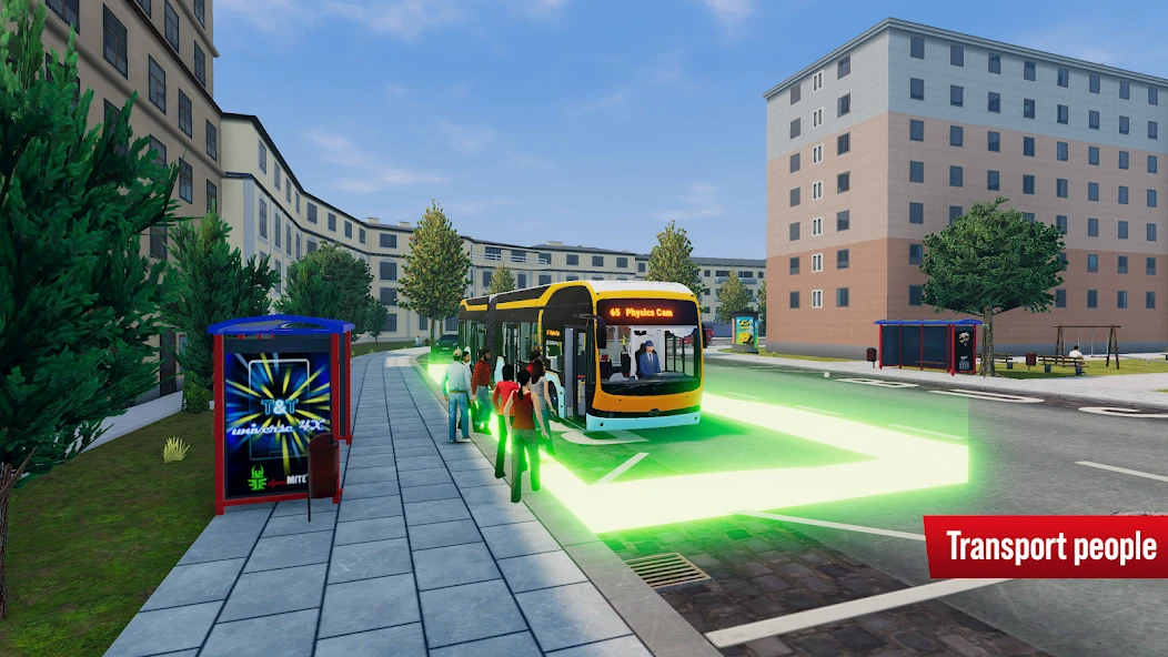 Bus Simulator City Ride Lite APK screenshot 4