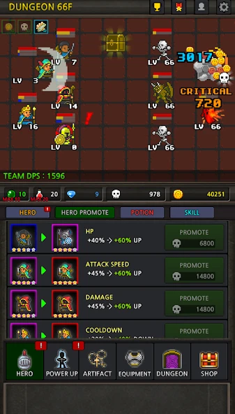 Grow Heroes Vip : Idle RPG screenshot 5